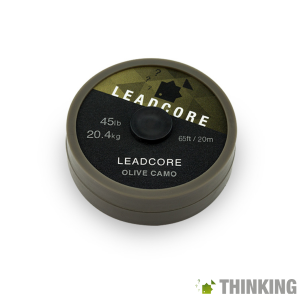 Thinking Anglers 45lb Olive Camo Leadcore